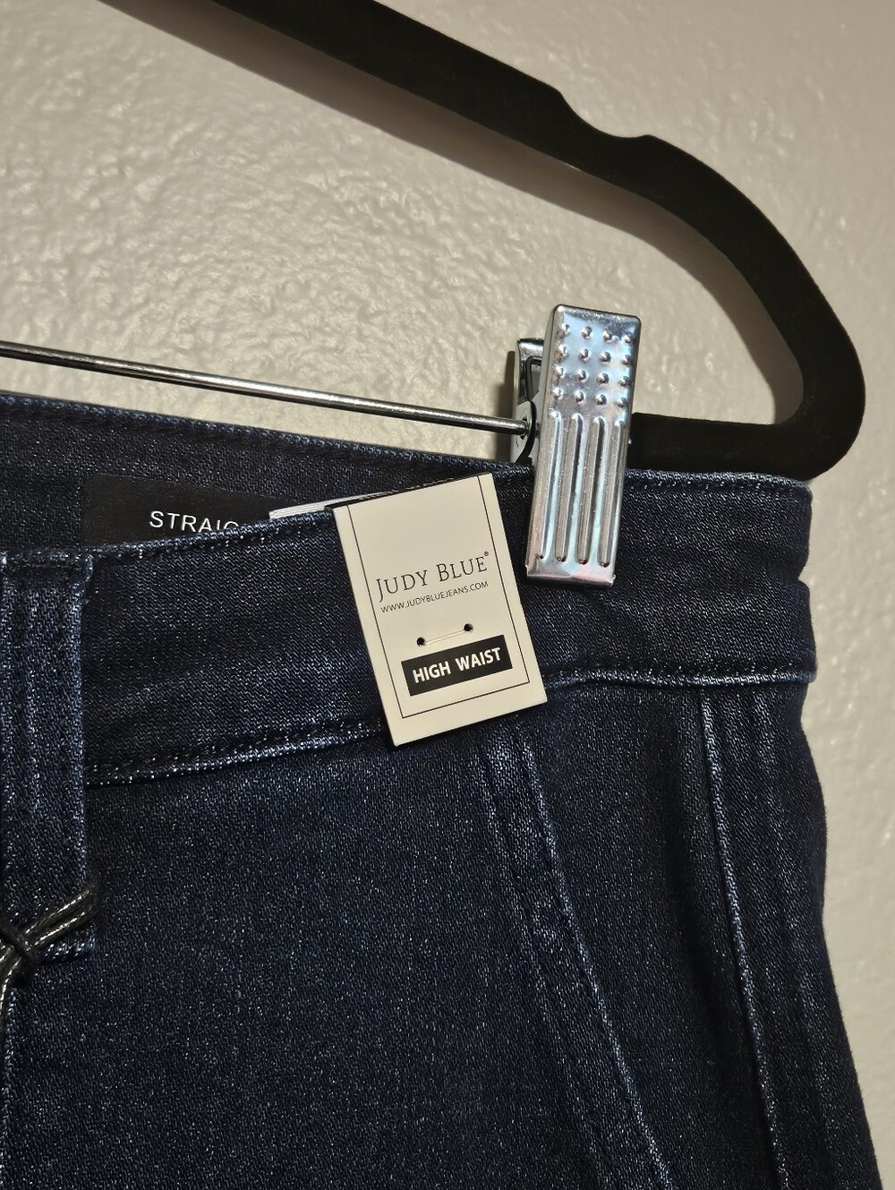 Judy Blue Horizon High-Rise Work Wear Utility Straight Leg Jeans Size 13/31 NWT - Picture 10 of 16